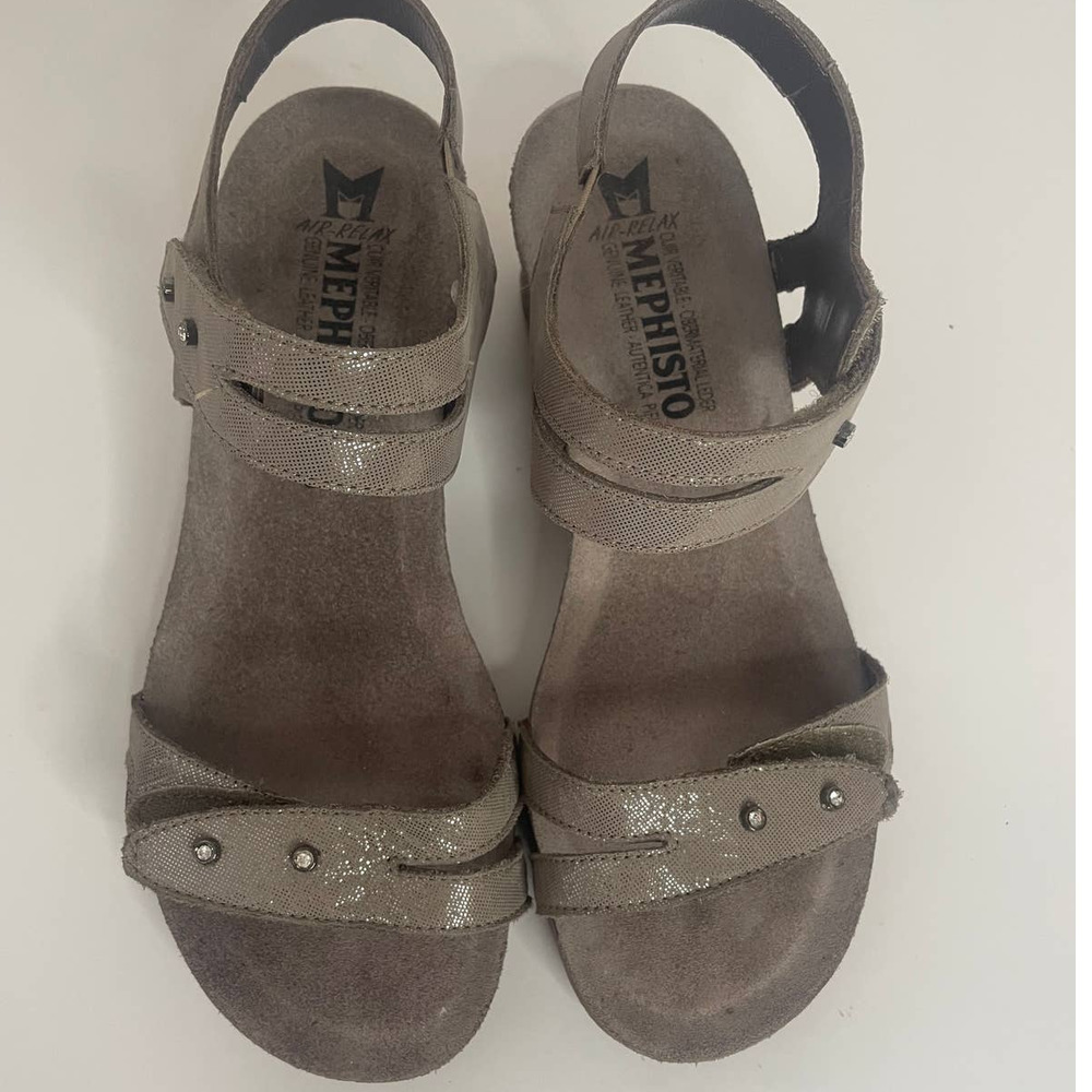 Mephisto Women's Minoa Wedge Sandal Size EU 37 / US 7 - Picture 3 of 11